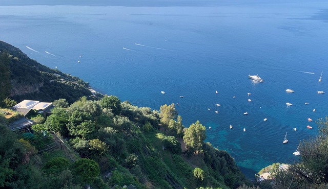 LA SELVA POSITANO Ancient rural house among olive trees and orange groves