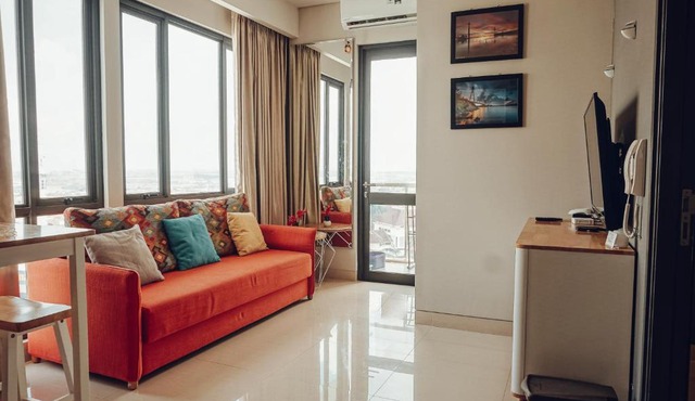 @Lexio.Stay - Luxury Condominium One Residence (Harris Hotel Batam Centre) with sea View (Singapore) + city View (Romantic)