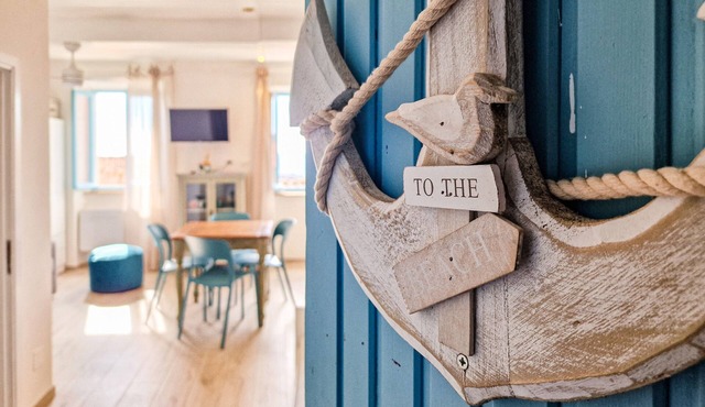 'Loft Azzurro Centro Storico' Studio with Air Conditioning