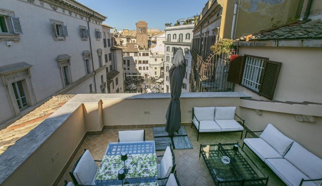 Pantheon Palazzo Nari Terrace #12