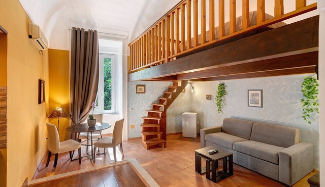 Reginella Garden View Studio with Shared Terrace, Wi-Fi, and Air Conditioning