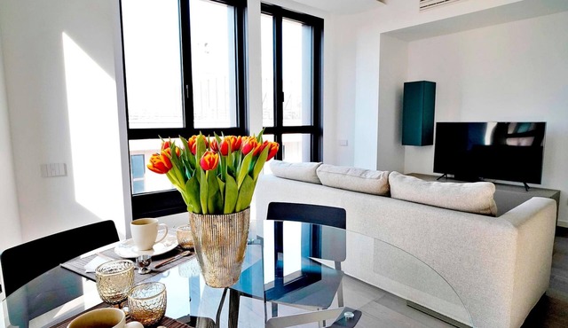 S Babila Central Tower w Rooftop Terrace in San Babila