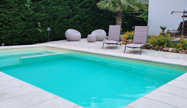 Villa Mariannina with garden, private pool and whirlpool, free Wi-Fi.