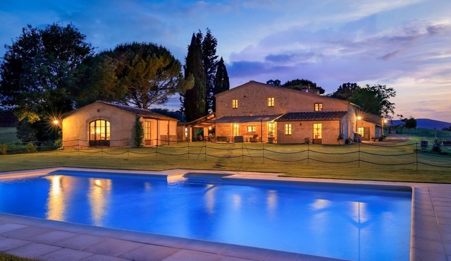 Villa Ombrone In Buonconvento, Tuscany