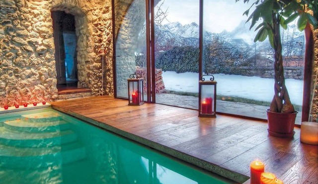 Villa with private pool in the heart of the dolomites near Cortina