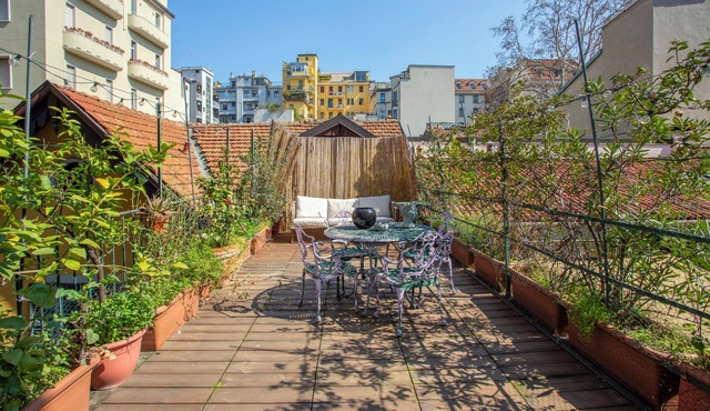 Wonderfull terrace in the Center of Milan!