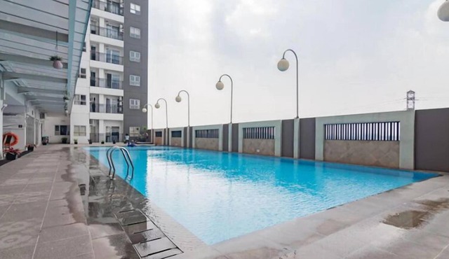 Wooden Accent 2Br At Mekarwangi Square Cibaduyut Apartment