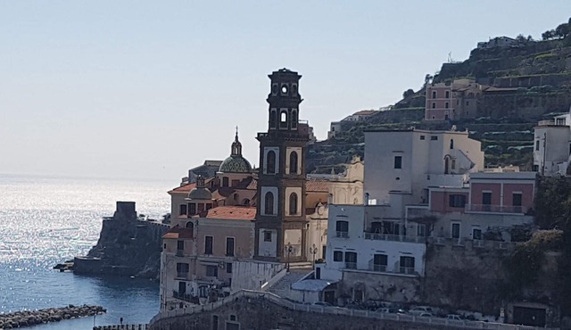 Your home on the Amalfi Coast just above the beach, 10 minutes walk from Amalfi