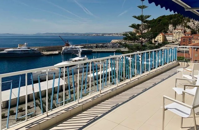 2 rooms with large terrace on the harbor / rooftop one bedroom, harbor view