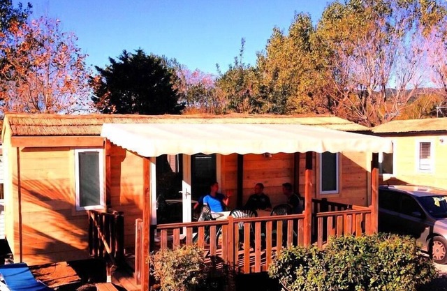Camping Les Prairies de la Mer ***** - Exotic Lodge 3 Rooms 4 People