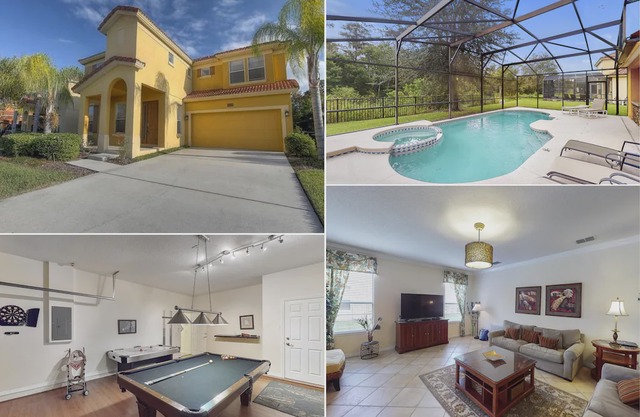 Private Pool & Spa - Games Room - Six Bedrooms - Bella Vida Resort