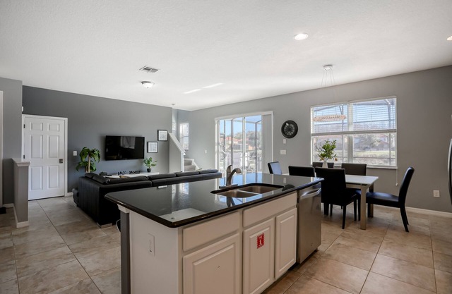 Spacious home with private pool, hot tub, lanai & canal view