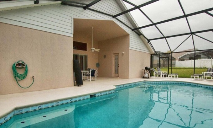 Windsor Palms House | 10 MIN. FROM DISNEY, LARGE PRIVATE POOL, BBQ GRILL, FREE WIFI, COMMUNITY TENNIS