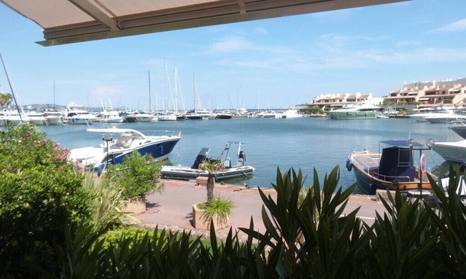 Port Cogolin Apartment | 2 bedroom apartment overlooking the marina with a sea view