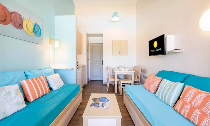 Les Restanques Apartment | 23 m² Studio flat ∙ 1 bedroom ∙ 4 guests