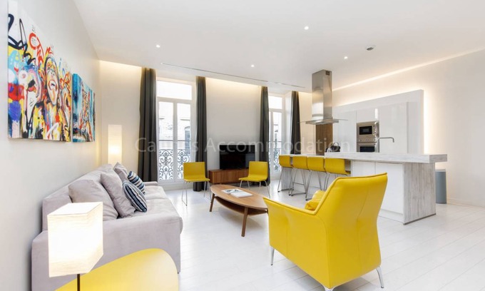 Cannes City Centre Apartment | 81 m² Apartment ∙ 2 bedrooms ∙ 5 guests