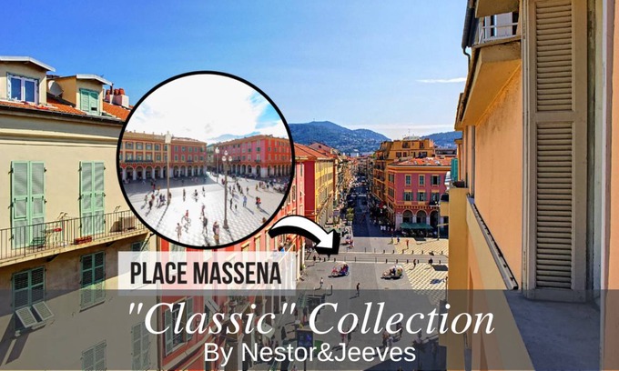 Jean-Medecin Apartment | 90 m² Apartment ∙ 2 bedrooms ∙ 5 guests