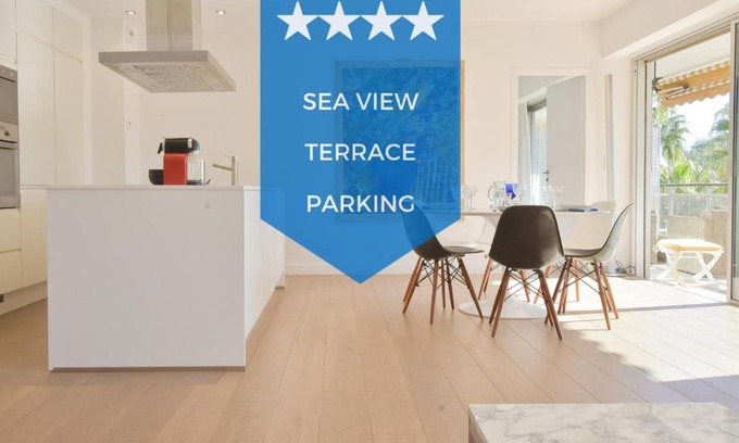 Vallauris Apartment | A FAVORITE CANNES RIVIERA BETWEEN SEA & TREES Loft type!