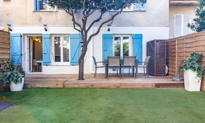 Cannes City Centre Apartment | A Quiet Place with Garden in the heart of Cannes