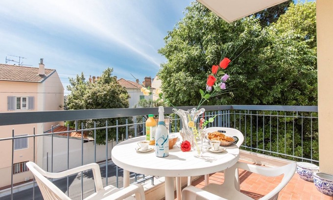 California - Pezou Apartment | ⛱A Saisir Centre Cannes appart⭐️80m2 6 P Proche Plages et Palais 2 Terrasses