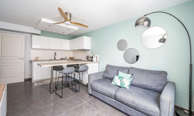 Juan-les-Pins Apartment | Apartment brand new flat center of Juan les pins 5 min to the beaches
