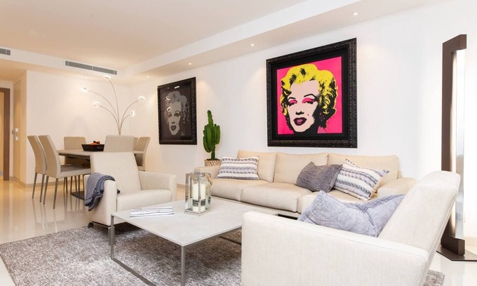 Cannes City Centre Apartment | Carlton area : Luxury & new 2 beds/2 baths