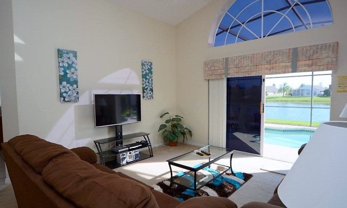 Eagle Pointe South Villa | Enjoy Orlando With Us - Eagle Pointe - Welcome To Cozy 3 Beds 2 Baths Pool Villa - 7 Miles To Disney