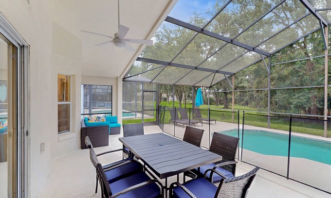 Cumbrian Lakes House | Gated home w/private pool, furnished patio, close to Disney - snowbirds welcome