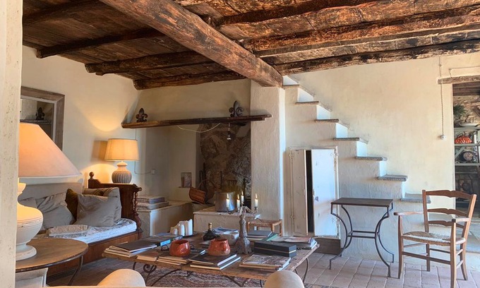 Metato House | Il Podere di Metato, Restored Tuscan Farmhouse with Pool with Views of Hills and Sea