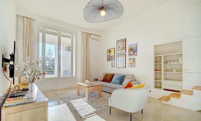 California - Pezou Apartment | IMMOGROOM- Cosy - Cannes Center- AC - Terrace