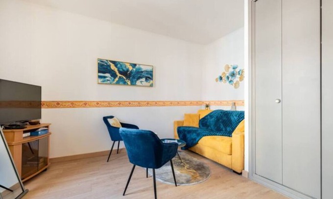 Beaulieu-sur-Mer Apartment | L'Apparté Marinoni classé, climatisé, WIFI, Mer