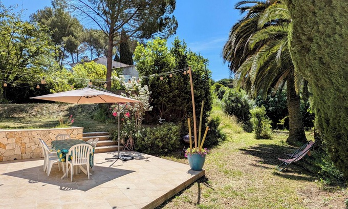 Saint-Paul-de-Vence House | Le Mas Élise - Classified House 3* - 6 people - Terrace, WIFI, Air Conditioning, Parking