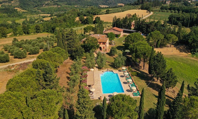 Peccioli Apartment | Montelopio 6 - Apartment with pool