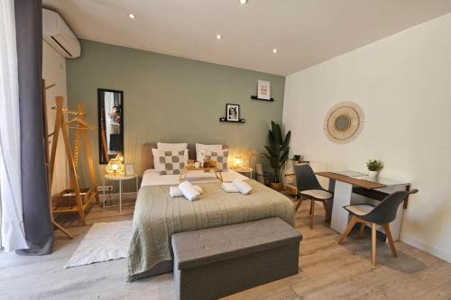 Grasse Apartment | Nature Studio Garden & Parking Grasse Hills