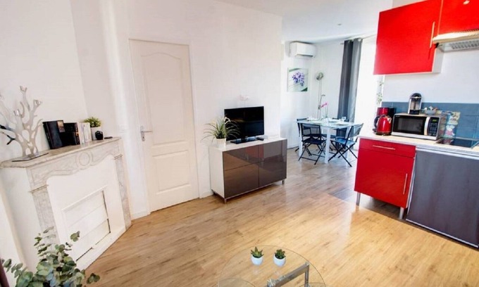 Cannes City Centre Apartment | Nice 2-room apartment Gambetta Cannes
