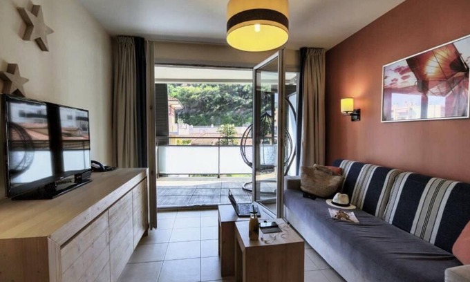 Roquebrune-Cap-Martin Apartment | Résidence Pierre & Vacances Premium Julia Augusta **** - Apartment 6 people - 2 bedrooms - Balcony - South facing