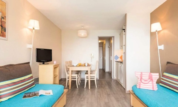 La Bocca Apartment | Résidence Pierre & Vacances Cannes Verrerie - Studio for 5 people - 1 sleeping area - Terrace or balcony