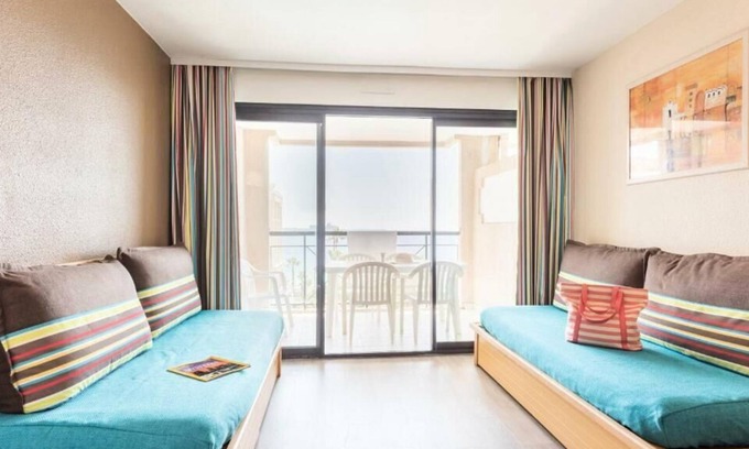 La Bocca Apartment | Résidence Pierre & Vacances Cannes Verrerie - Apartment 7 people - 1 Bedroom + 1 Sleeping area - Terrace or Balcony