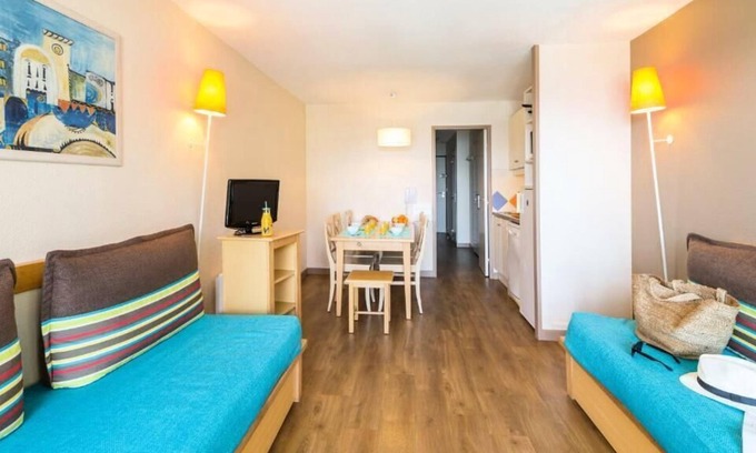 La Bocca Apartment | Résidence Pierre & Vacances Cannes Verrerie - Apartment for 7 people - 1 bedroom + 1 sleeping area - Terrace or balcony - Sea view