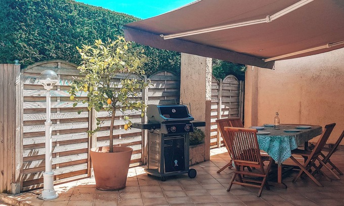Plaine de la Brague Condo | Villa Avec Grande Terrasse Dans Résidence au Calme