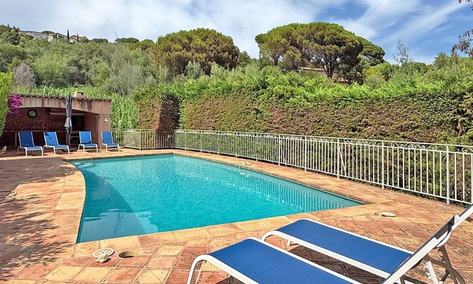 La Nartelle House | Villa for 6 people - Private pool - Air conditioning - WiFi - Sainte Maxime - Rated 4*