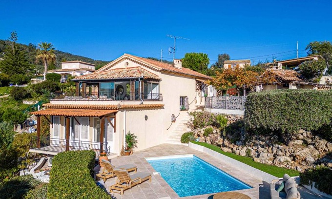 Les Termes House | Villa Laubou - Pool - sea view - Mandelieu La Napoule
