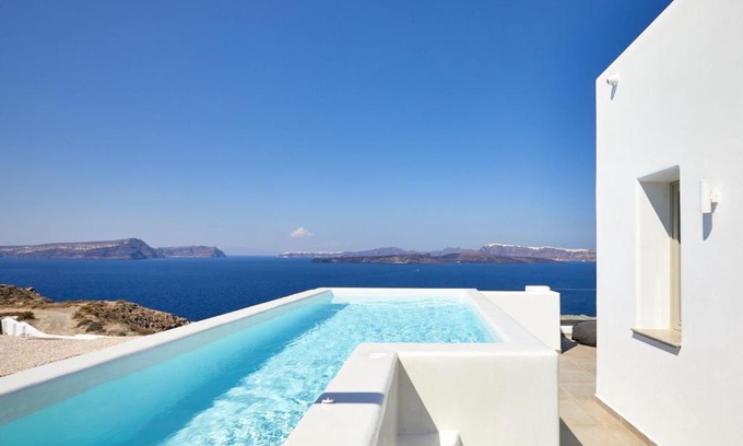 Akrotiri Villa | w Preagua Suite - Akrotiri - A Stunning 1 Bedroom suite - Heated Infinity Pool
