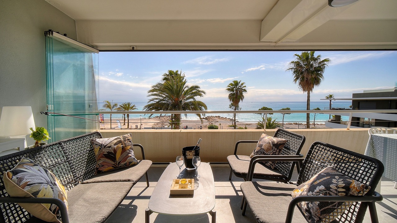 Photo of Patio Balcony in Villeneuve Loubet Beach