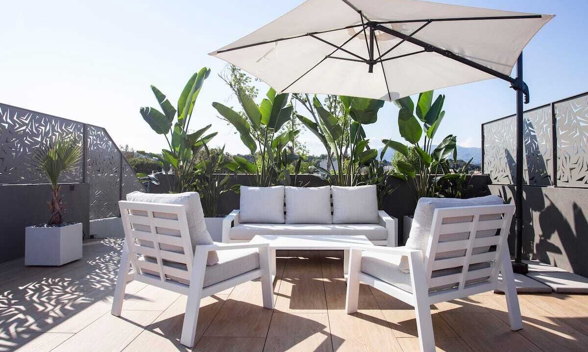 Photo of Patio Balcony in Villeneuve Loubet Beach
