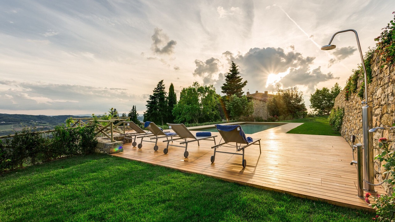 Photo of Patio Balcony in Panzano in Chianti