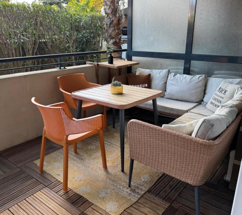 Photo of Patio Balcony in Villeneuve Loubet Beach