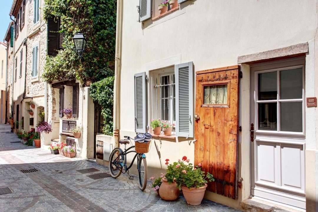 Photo of Buildings in Antibes Old Town