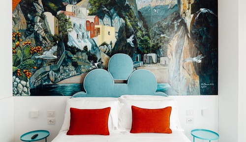 Deluxe Quadruple Room, Sea View