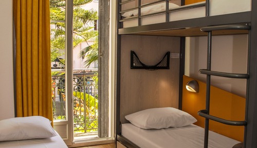 Bed in Female Dormitory (7 Beds), with Shower, Shared Toilets